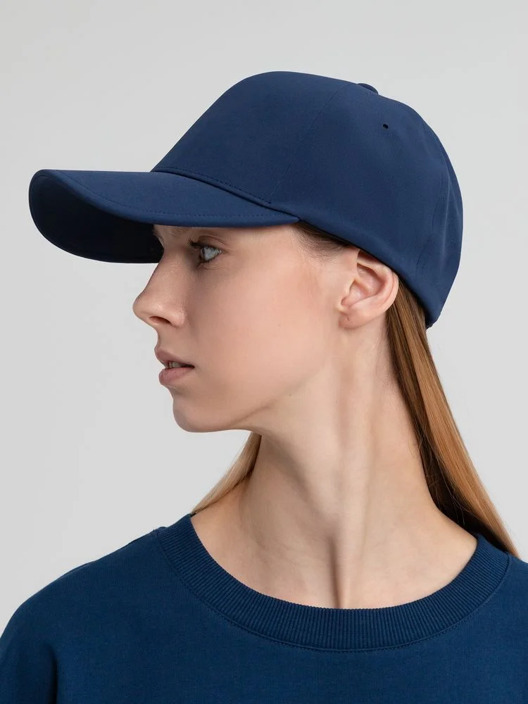 Бейсболка Kosmos темно-синяя - фото 8