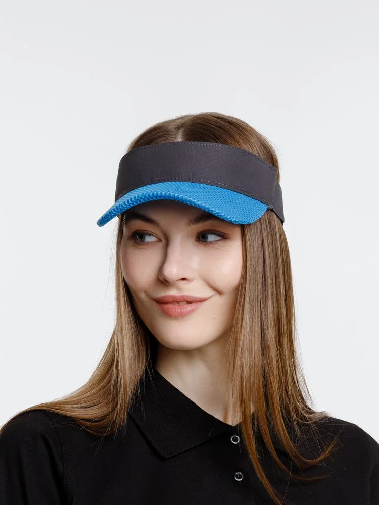 Козырек Grand Slam, темно-серый с синим - фото 10