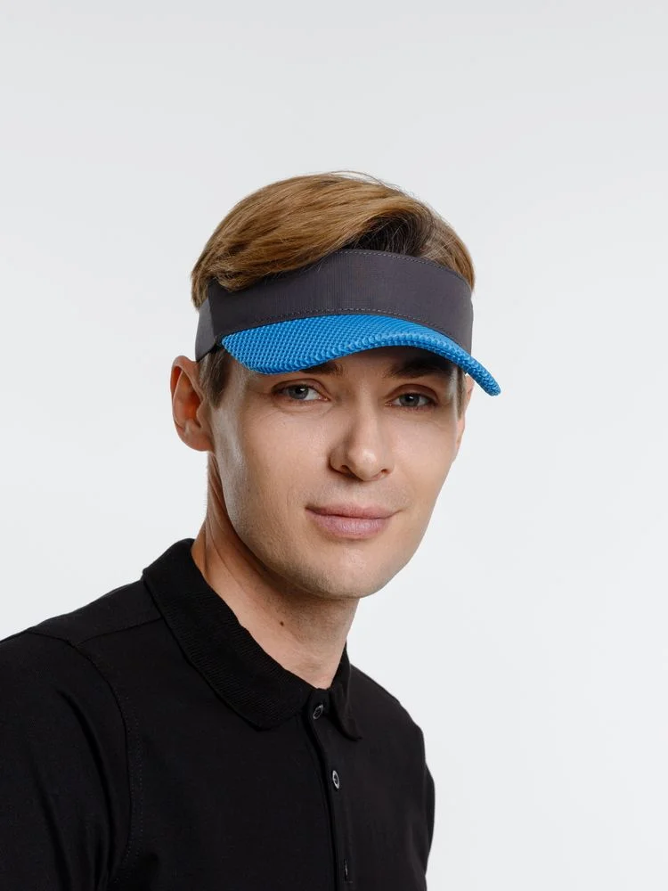 Козырек Grand Slam, темно-серый с синим - фото 5