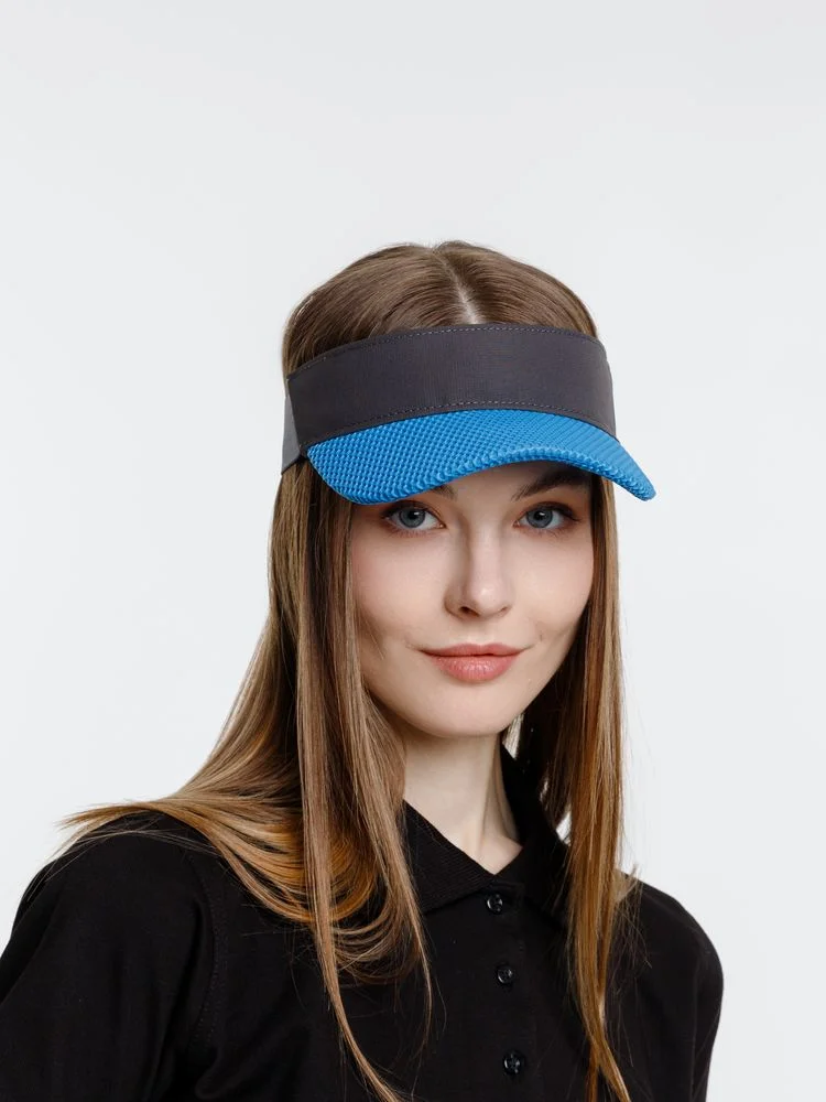 Козырек Grand Slam, темно-серый с синим - фото 9