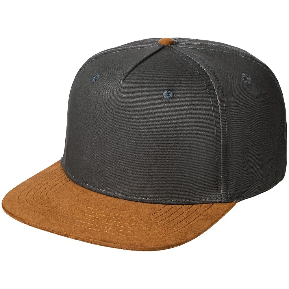 Бейсболка Foreside с прямым козырьком, серая с