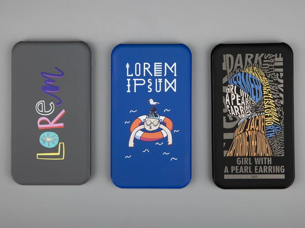 Аккумулятор Uniscend Starry с подсветкой 5000 мАч синий - фото 7