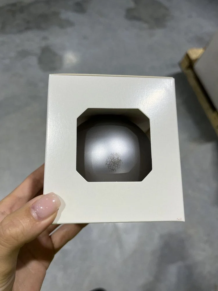 Оформительский шар Finery, 8 см, матовый серебристый - фото 4