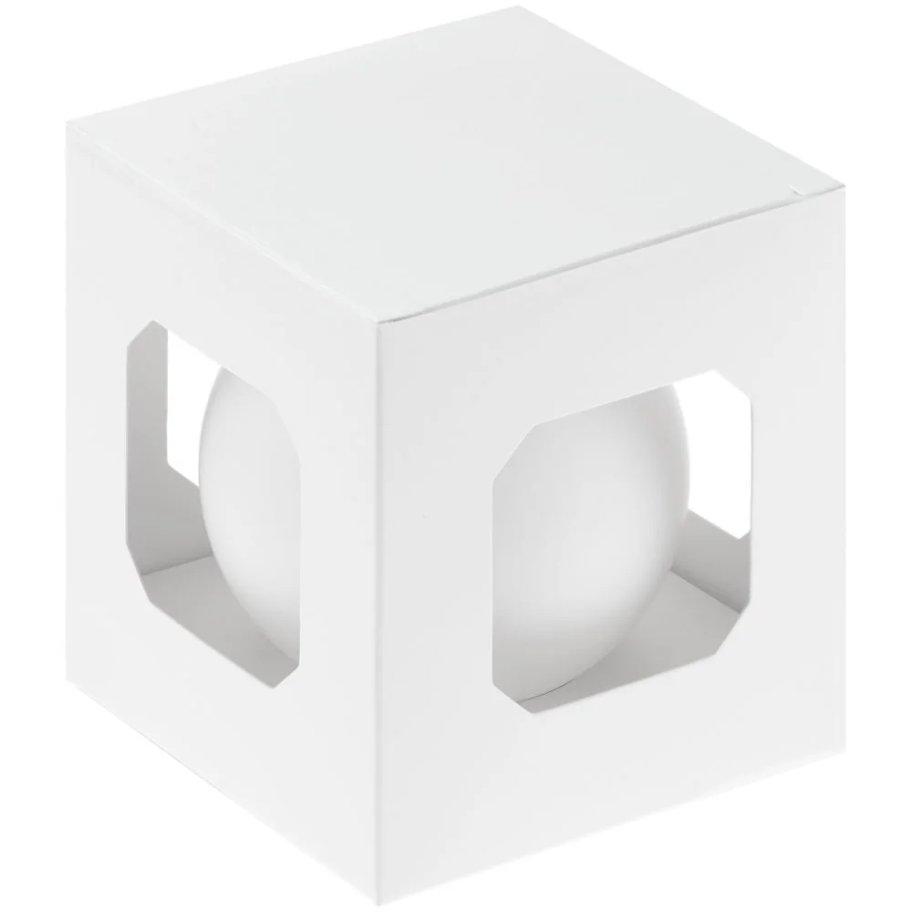 Оформительский шар Finery 8 см матовый белый - фото 2