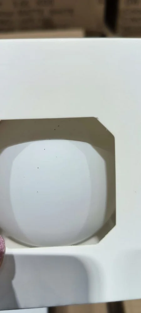 Оформительский шар Finery, 10 см, матовый белый - фото 4