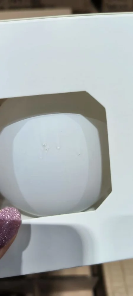 Оформительский шар Finery, 10 см, матовый белый - фото 5