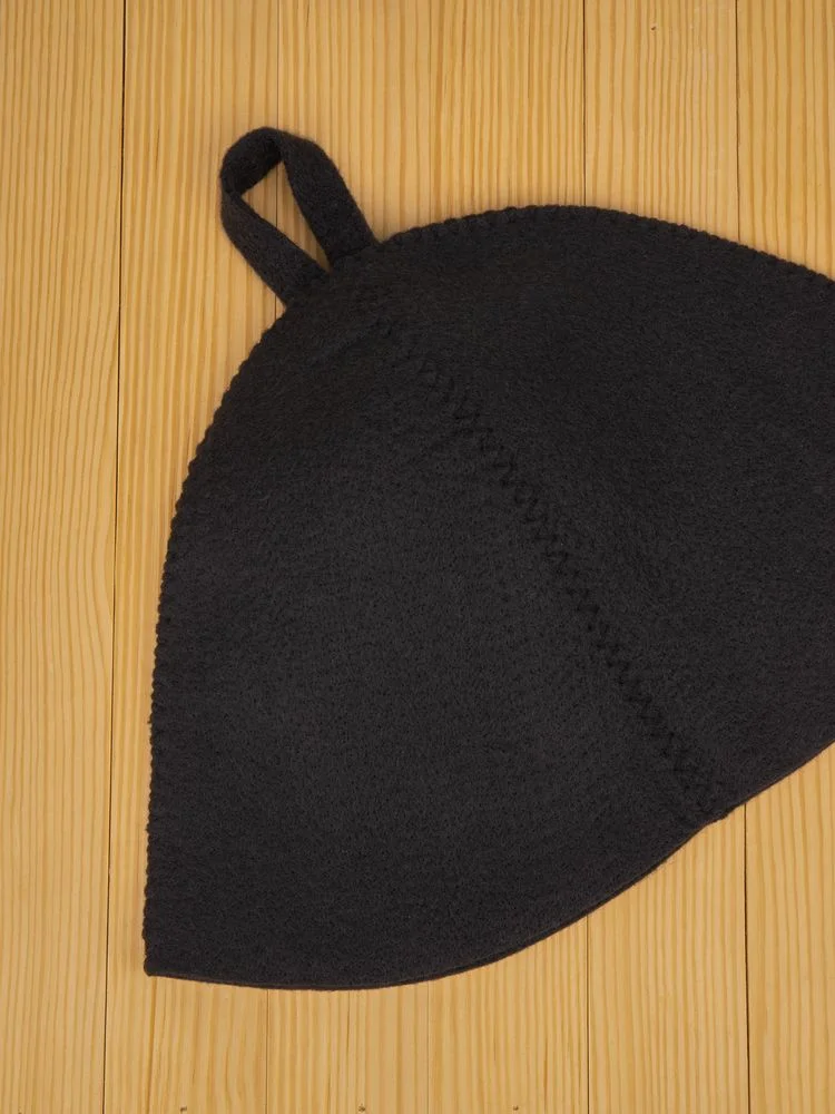 Банная шапка Heat Off черная - фото 3