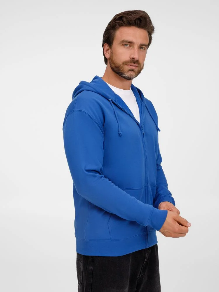 Толстовка унисекс Carter ярко-синяя royal - фото 5