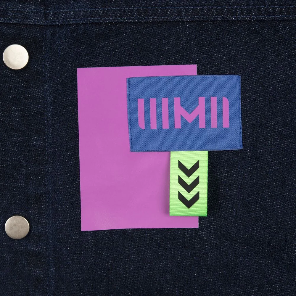 Лейбл тканевый Epsilon XL синий - фото 5