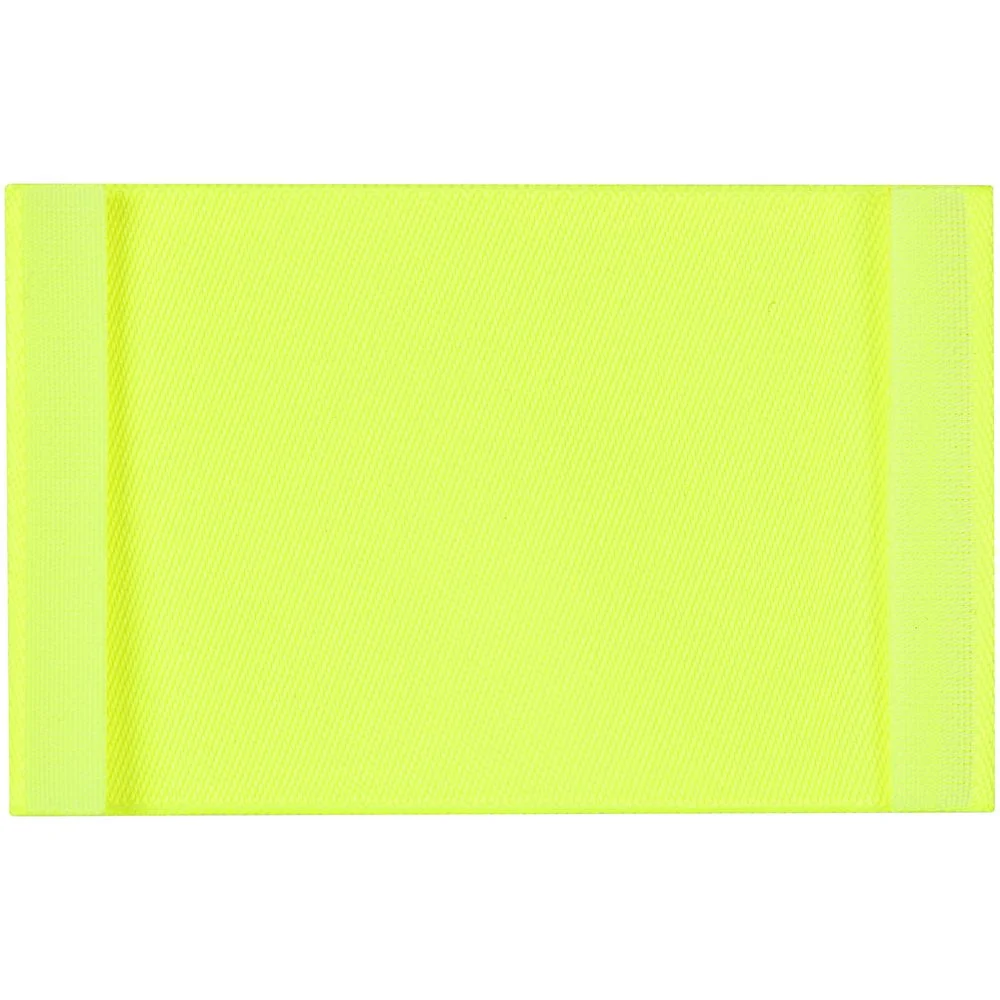Лейбл тканевый Epsilon, XL, желтый неон - фото 2