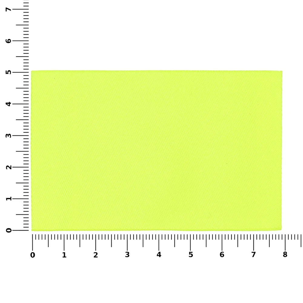 Лейбл тканевый Epsilon, XL, желтый неон - фото 3