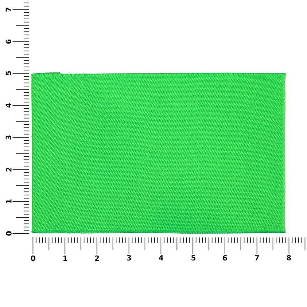 Лейбл тканевый Epsilon, XL, зеленый неон - фото 3