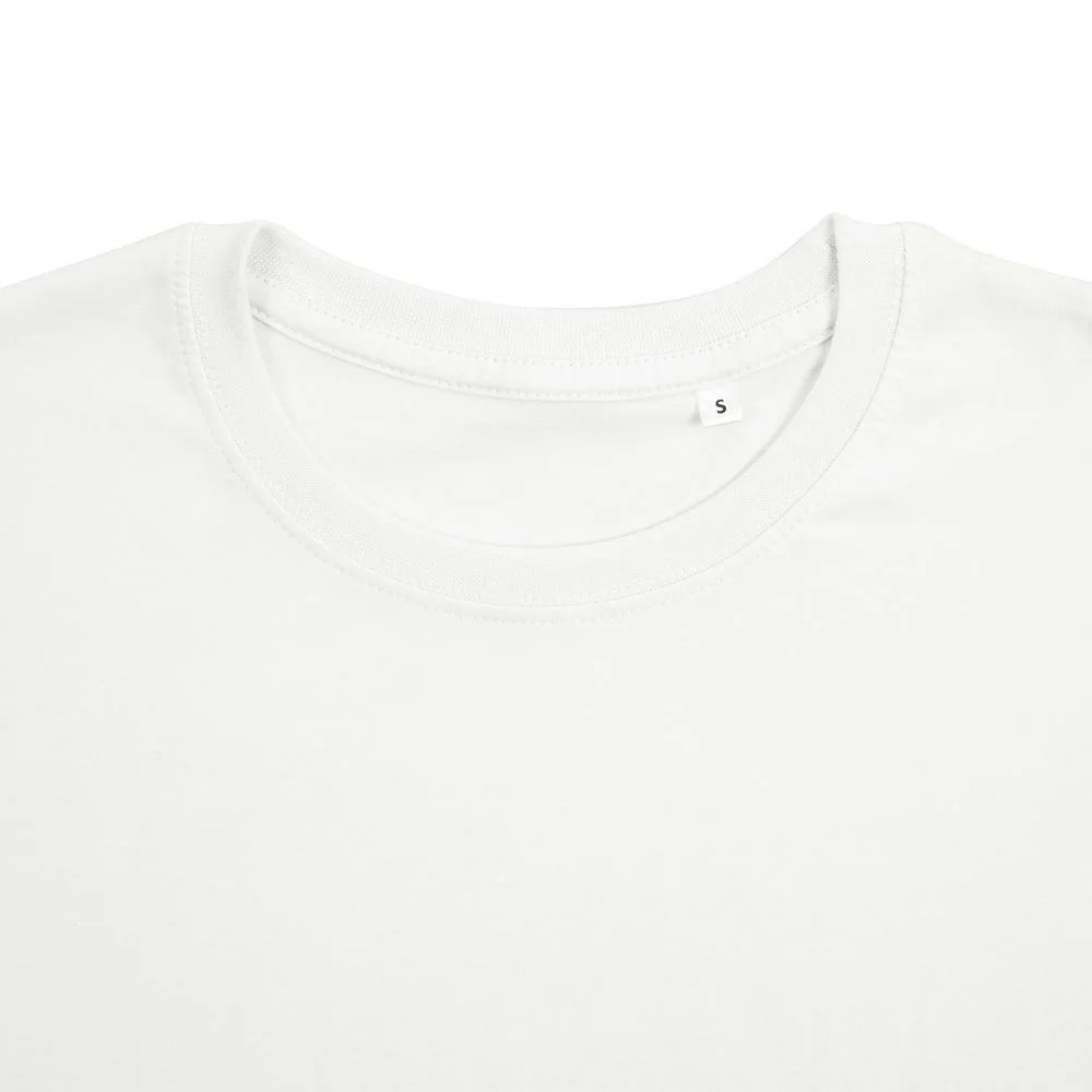 Футболка унисекс T-Bolka 160, белая (белоснежная) - фото 3