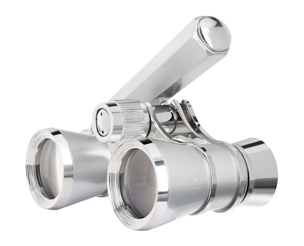 Театральный бинокль-лорнет Broadway 325E, серебристый - фото 2