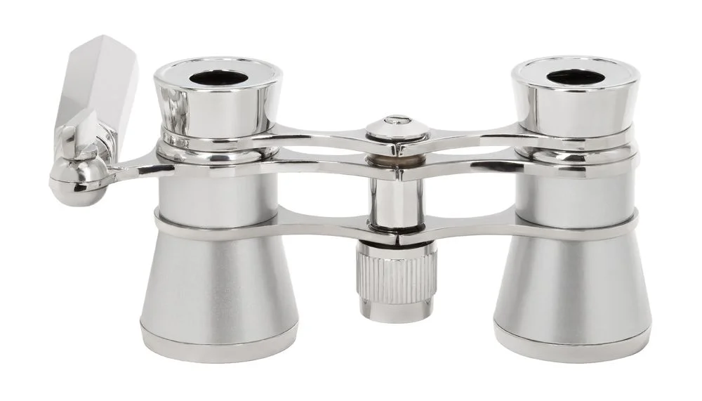 Театральный бинокль-лорнет Broadway 325E, серебристый - фото 4