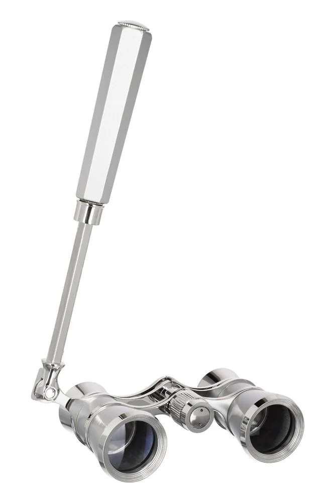 Театральный бинокль-лорнет Broadway 325E, серебристый - фото 6