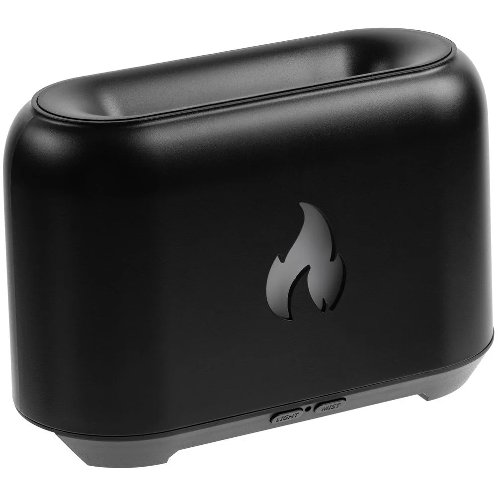 Увлажнитель-ароматизатор Fire Flick с имитацией пламени черный - фото 2