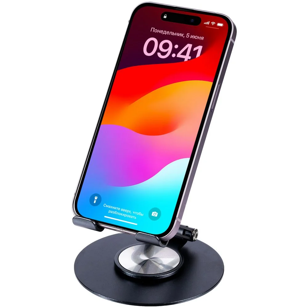 Подставка для смартфона Smartic черный металлик - фото 4