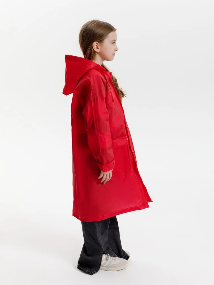 Дождевик детский RainDrop Kids красный - фото 10