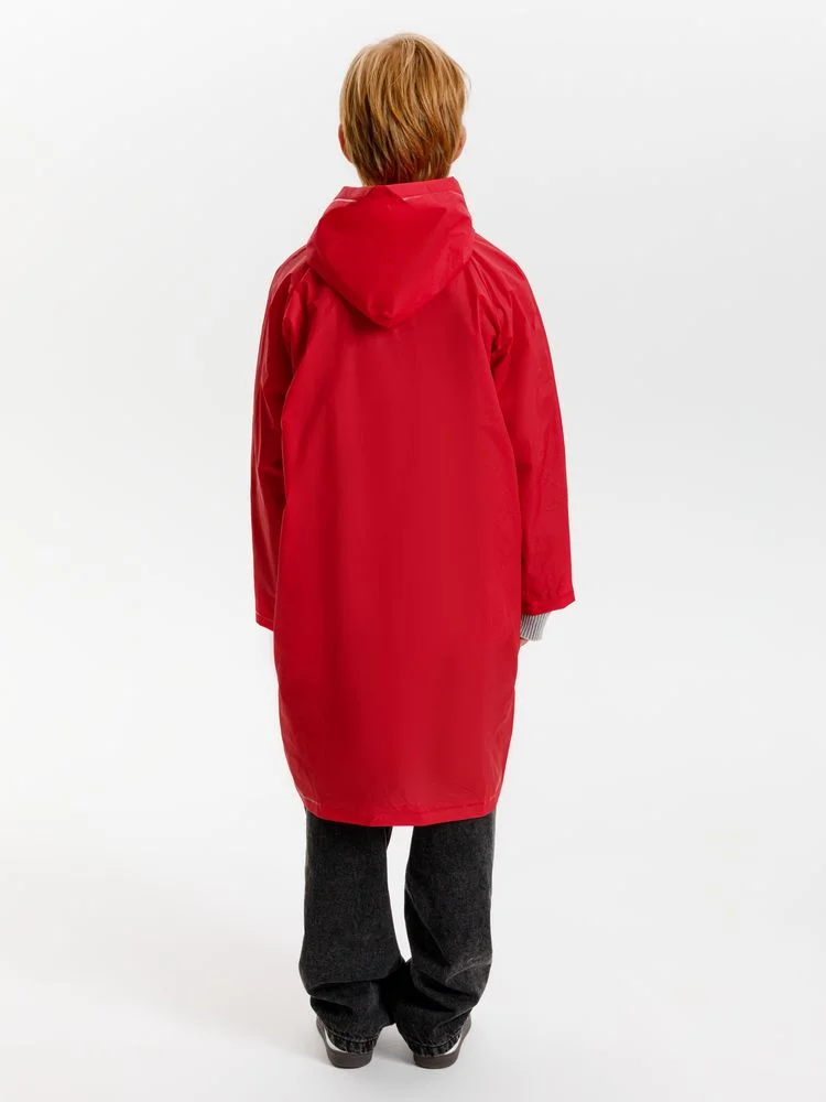 Дождевик детский RainDrop Kids красный - фото 16