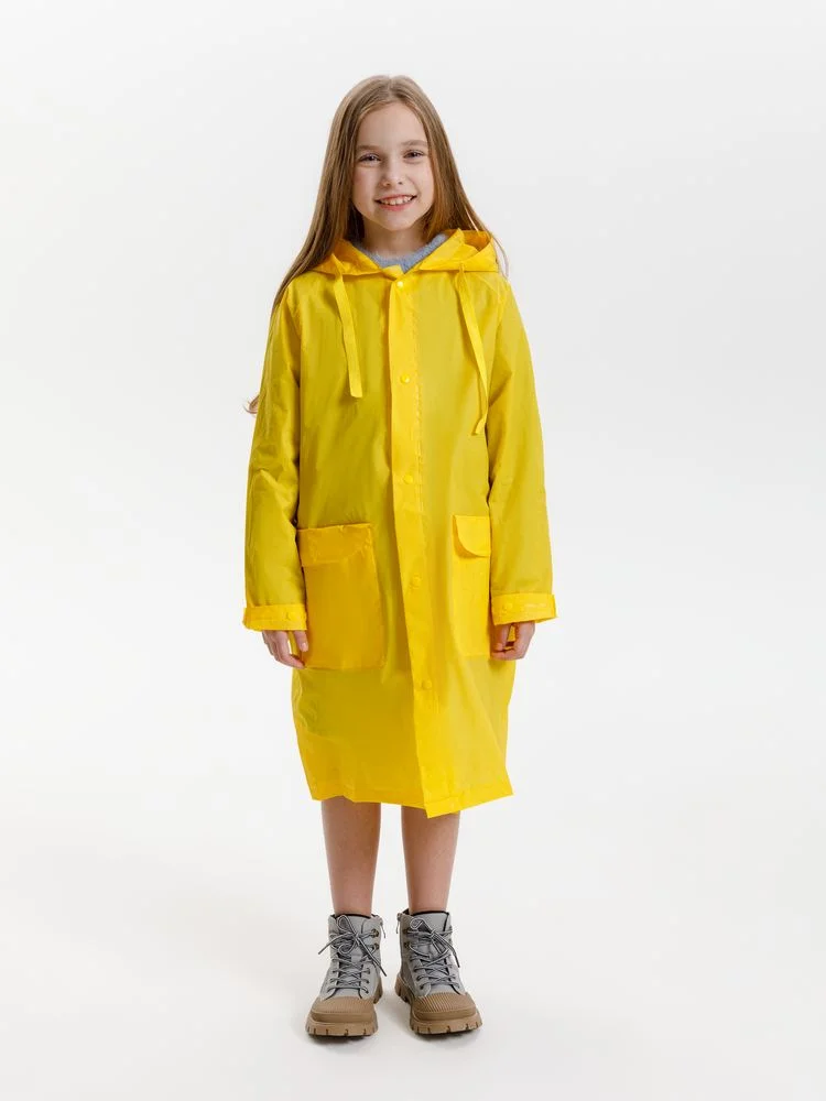Дождевик детский RainDrop Kids желтый - фото 9