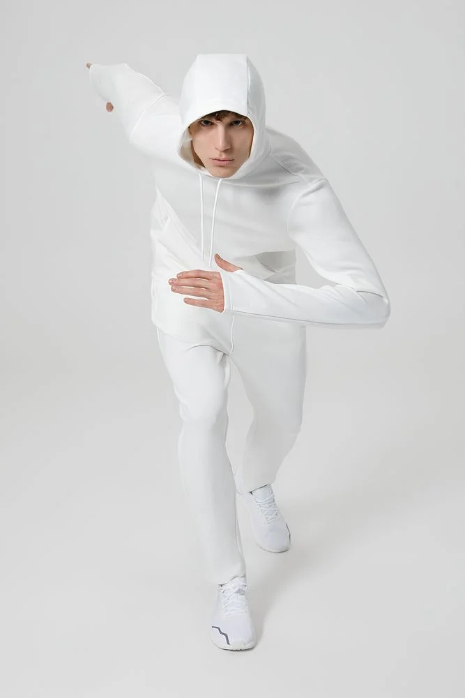 Худи унисекс Begi молочно-белое - фото 14