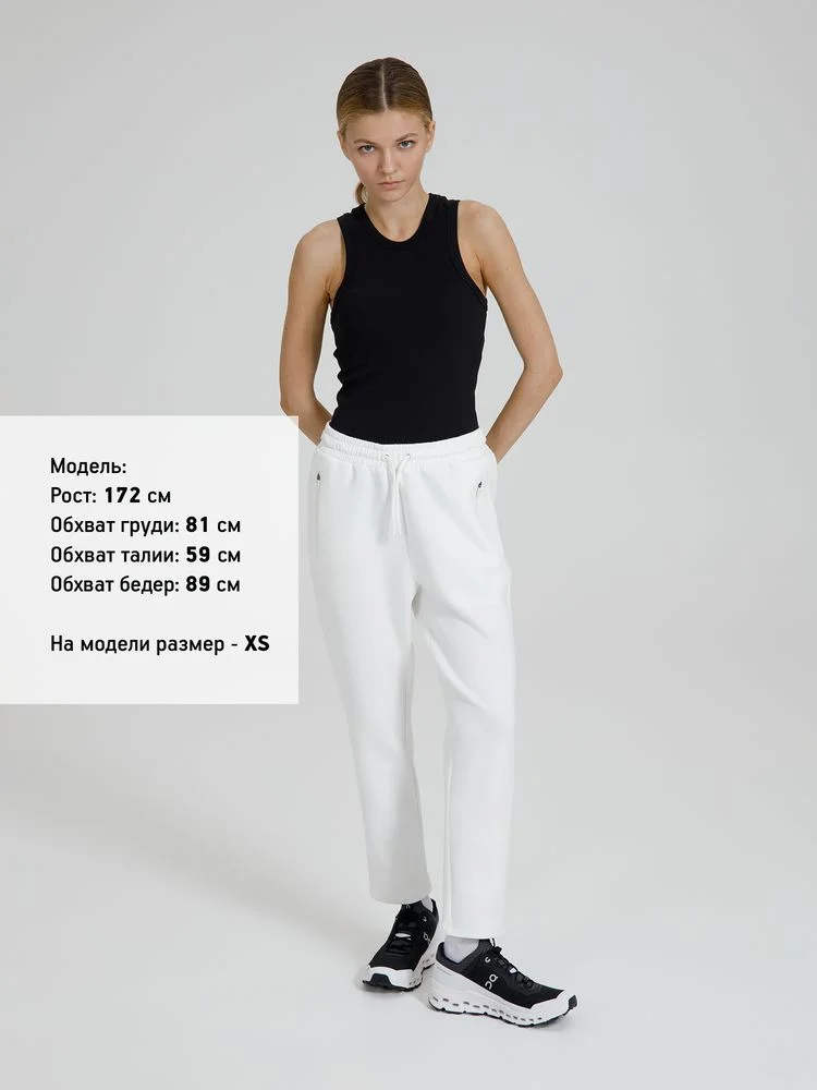 Джоггеры Lovi, молочно-белые - фото 13