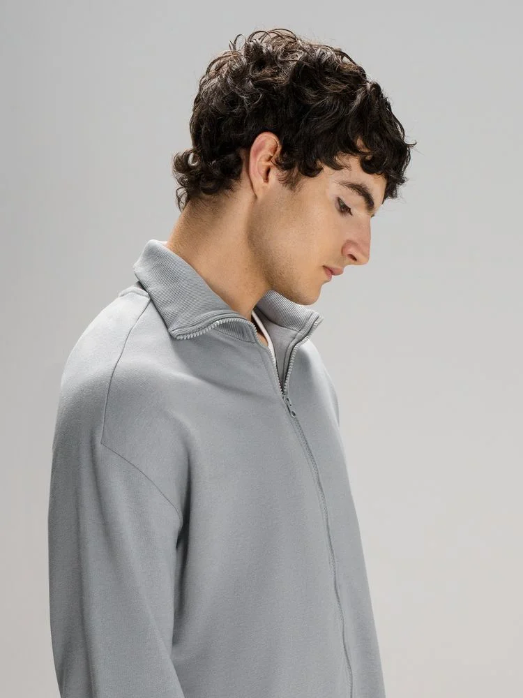 Толстовка унисекс Neofit светло-серая - фото 10