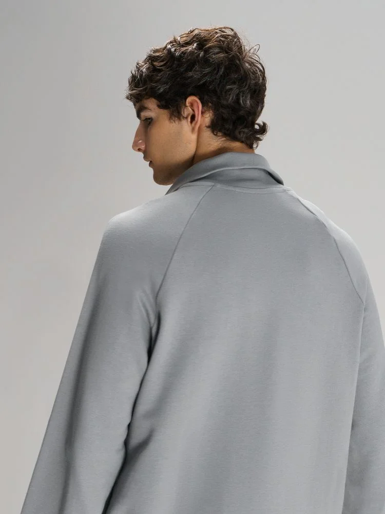 Толстовка унисекс Neofit светло-серая - фото 11