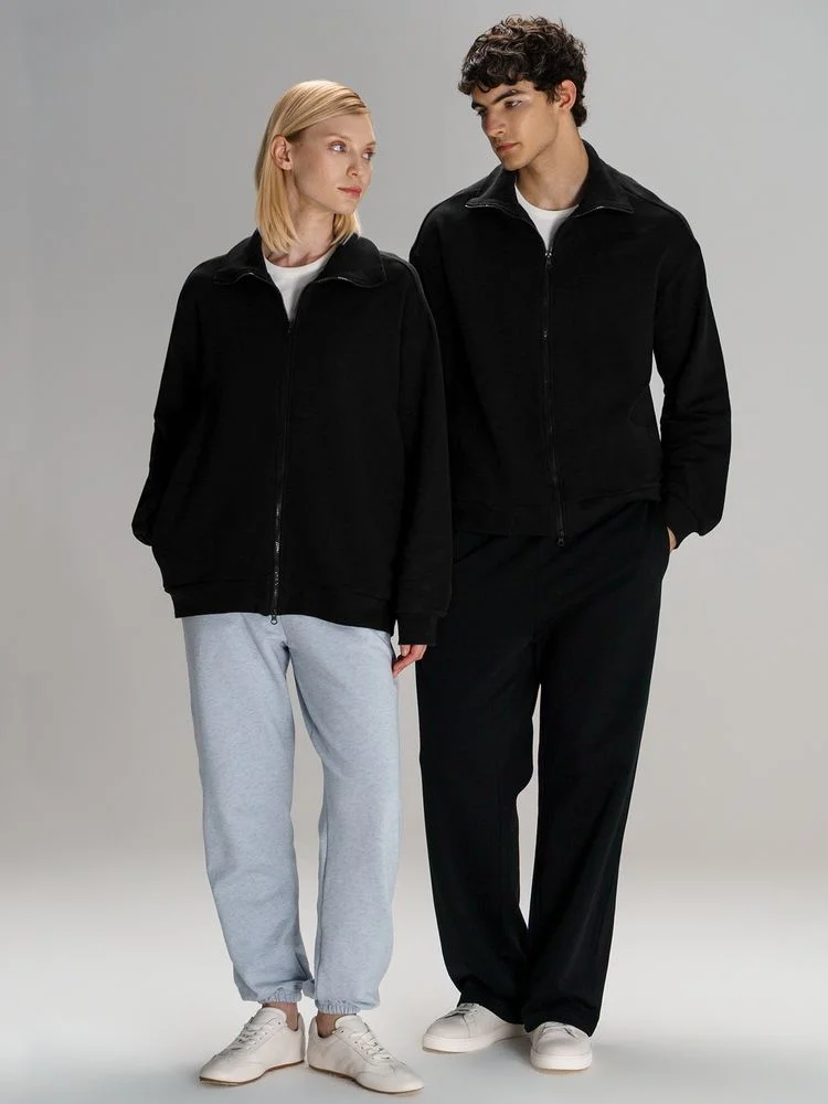 Толстовка унисекс Neofit черная - фото 12