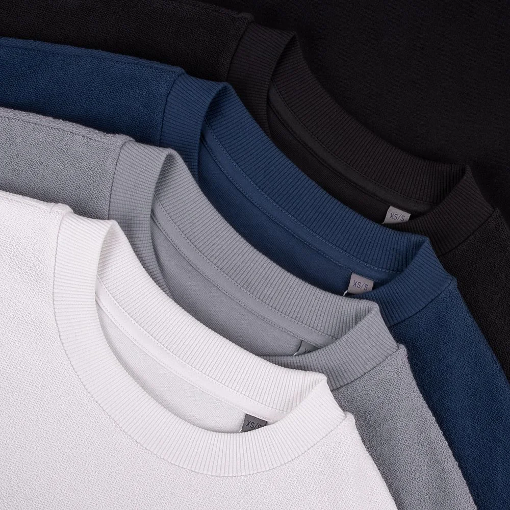 Свитшот оверсайз унисекс Vozduh темно-синий - фото 5