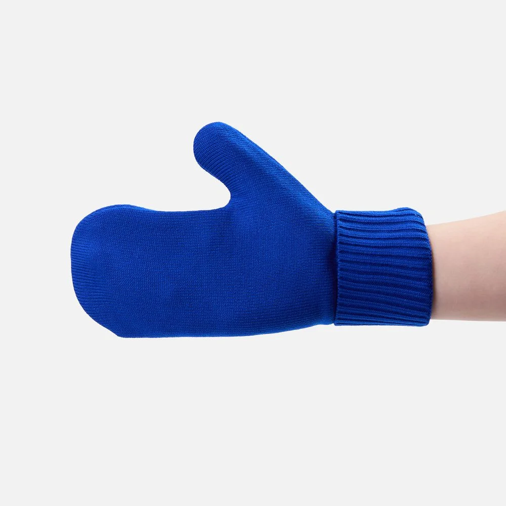 Варежки Yong синие - фото 2