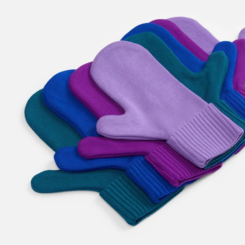 Варежки Yong синие - фото 3