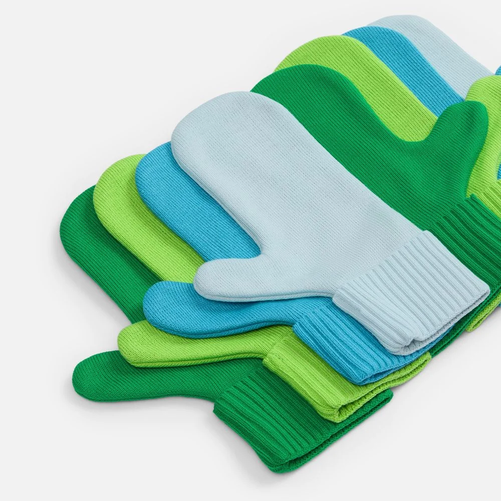 Варежки Yong зеленые - фото 3