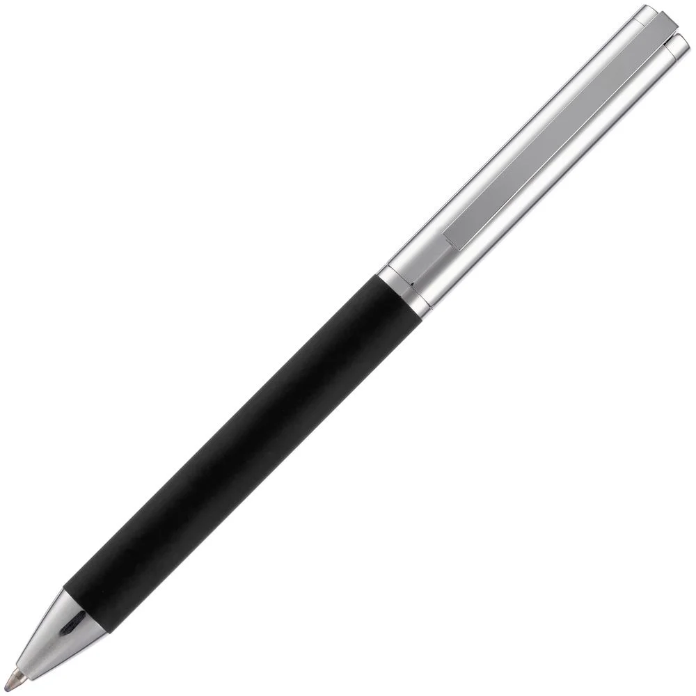 Ручка шариковая Eyeshot Soft Touch черная - фото 2