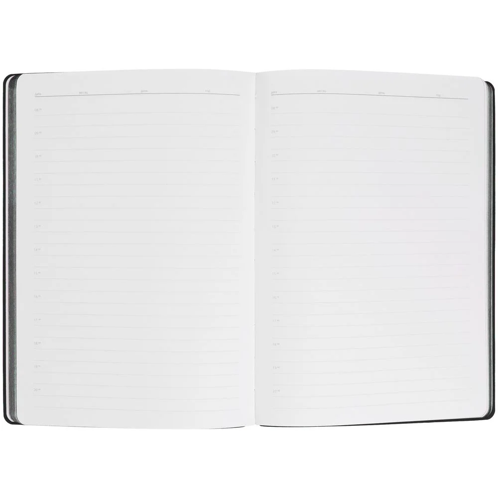 Ежедневник Flexpen Shall недатированный черный - фото 8