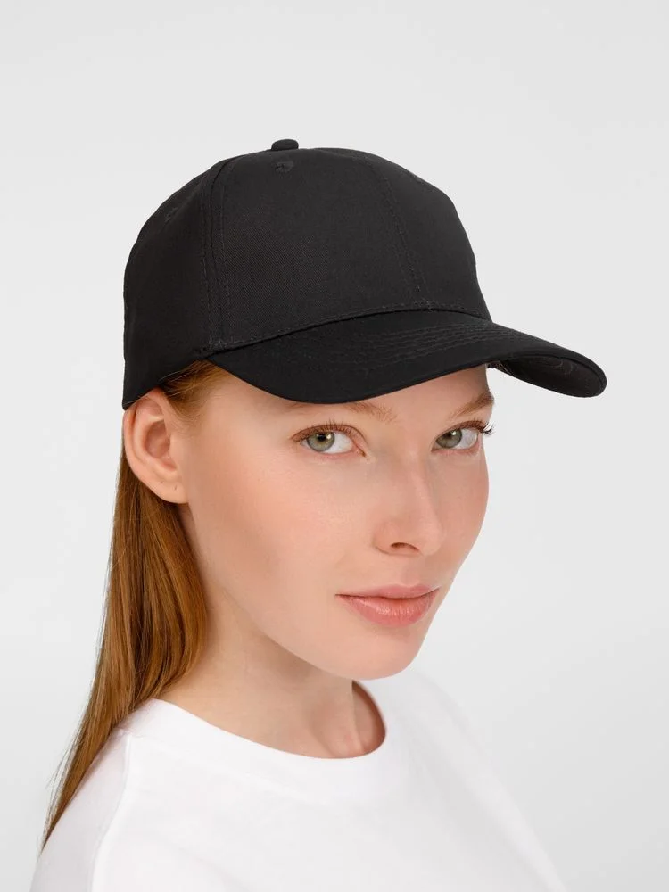 Бейсболка Apollo, черная - фото 7