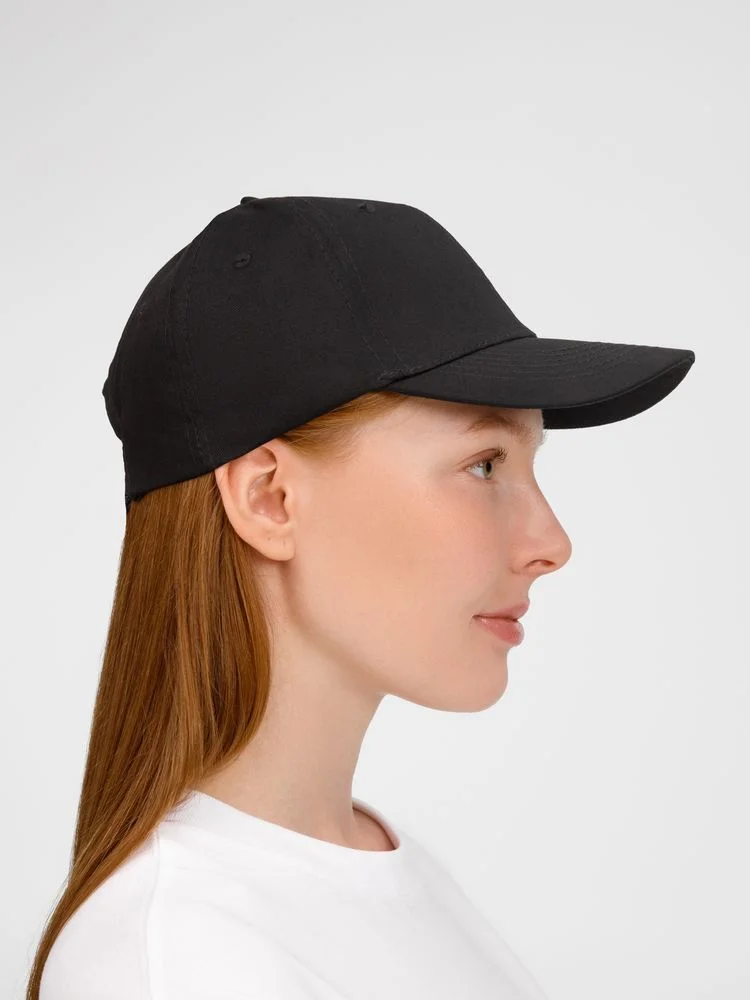 Бейсболка Apollo, черная - фото 8