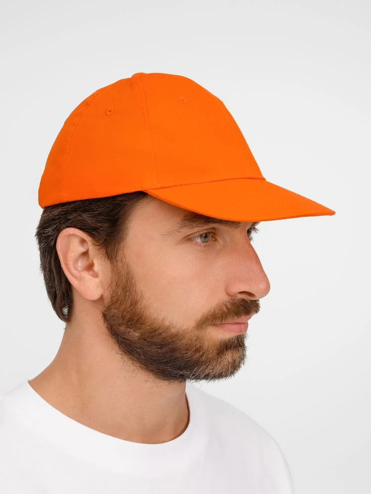 Бейсболка Apollo, оранжевая - фото 6