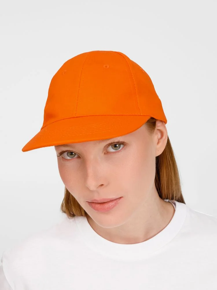 Бейсболка Apollo, оранжевая - фото 7