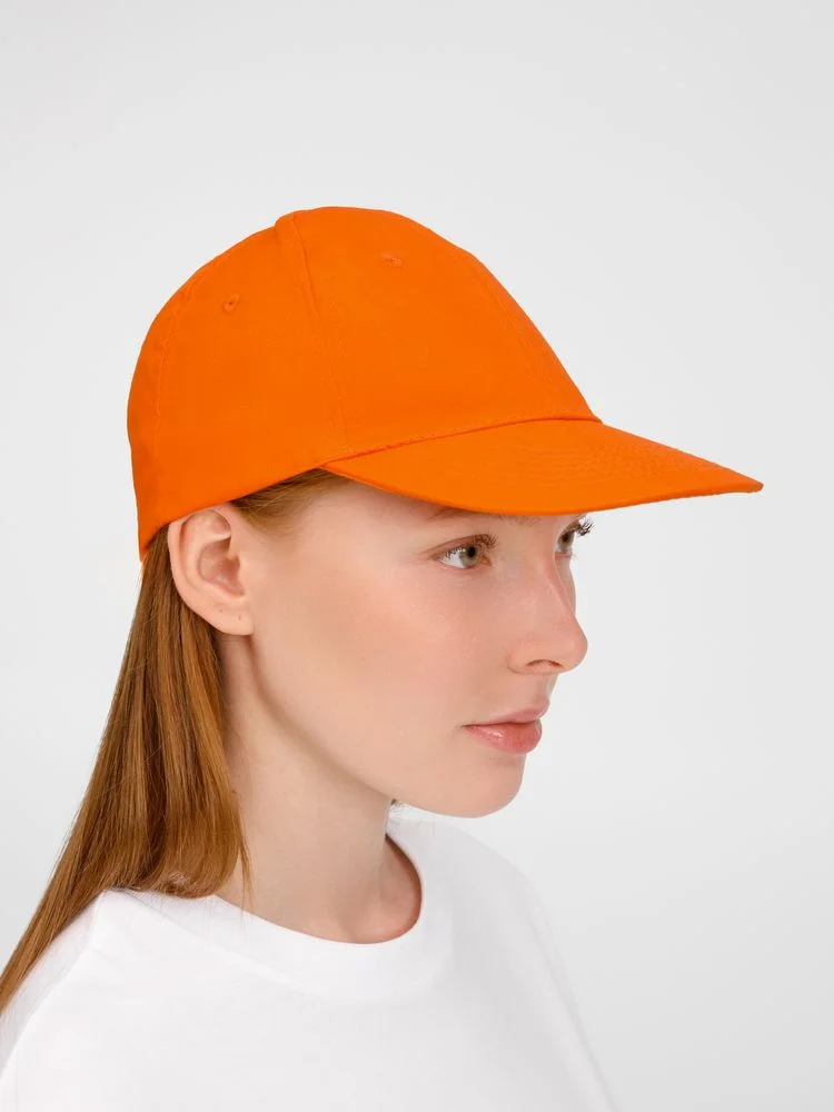 Бейсболка Apollo, оранжевая - фото 8
