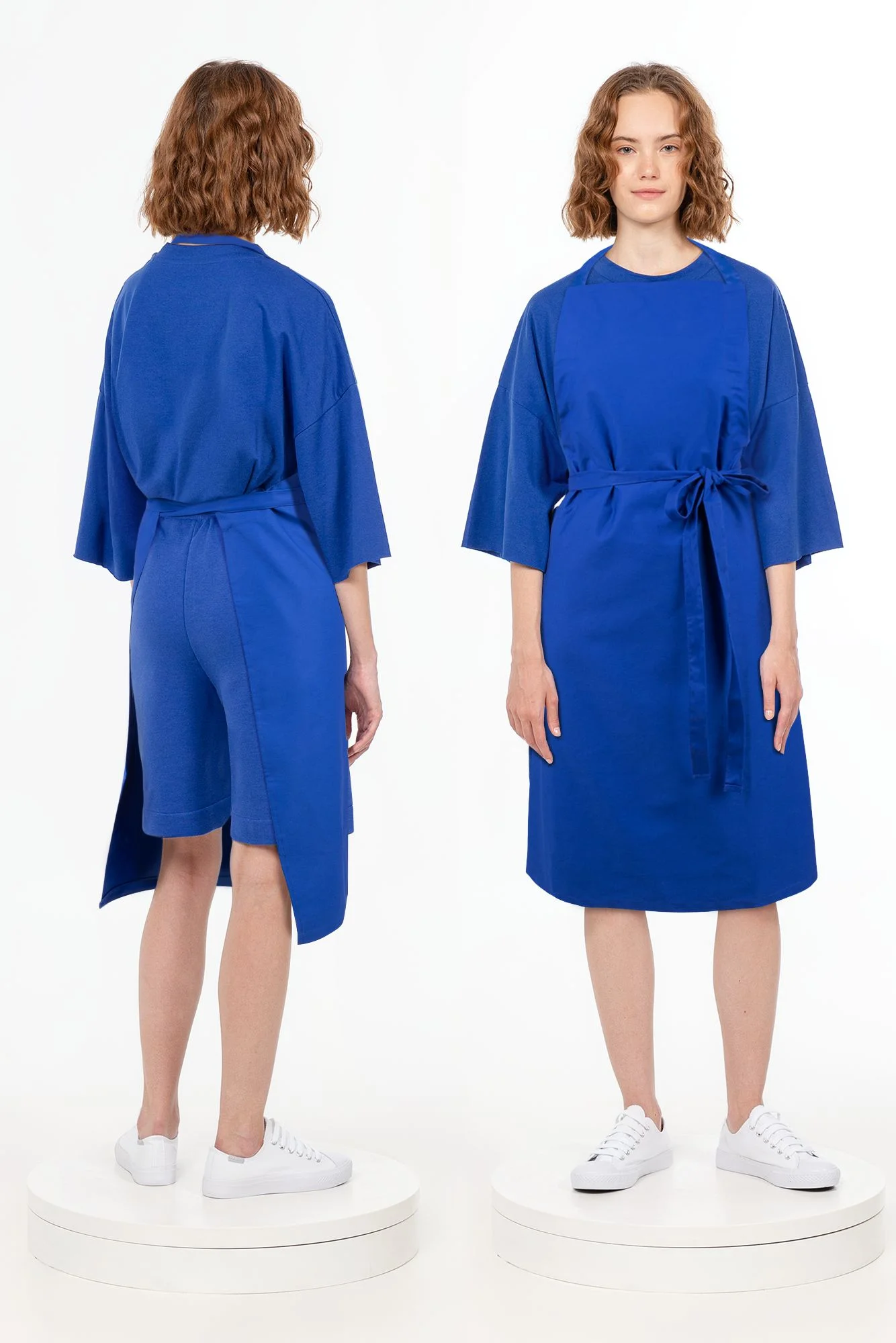 Фартук E1 синий - фото 7