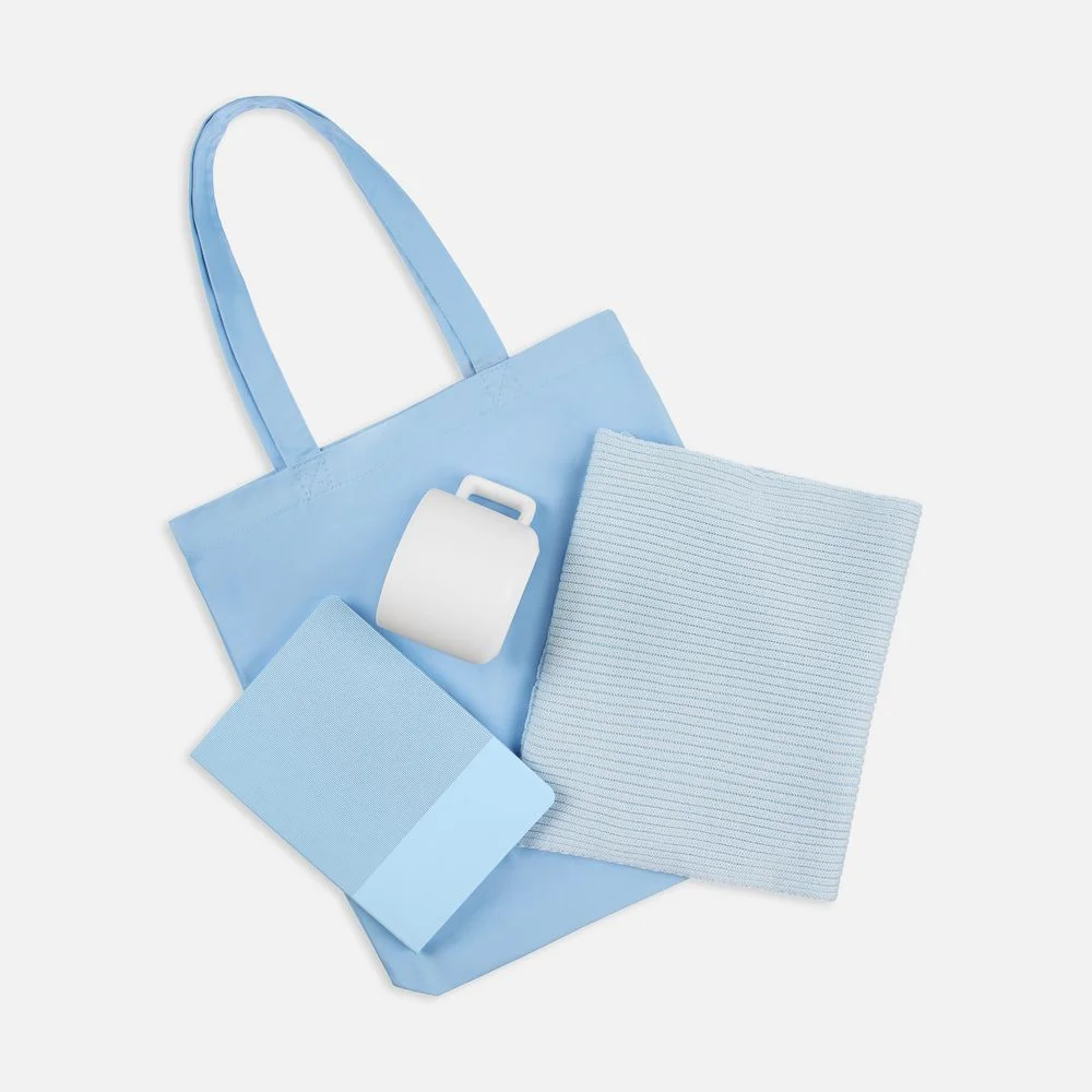 Набор Warm Vale голубой - фото 2