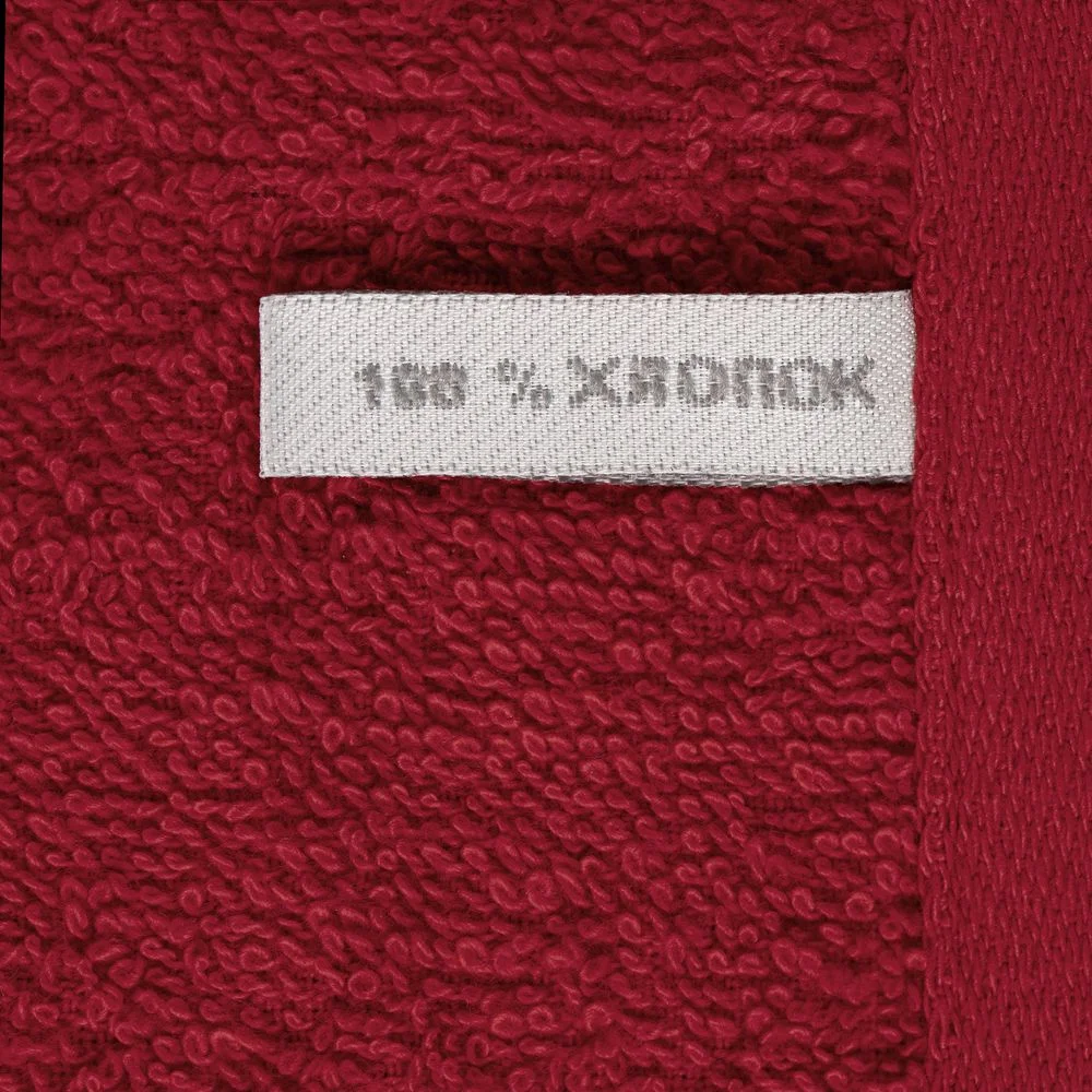 Полотенце Soft Me Light XL красное - фото 4
