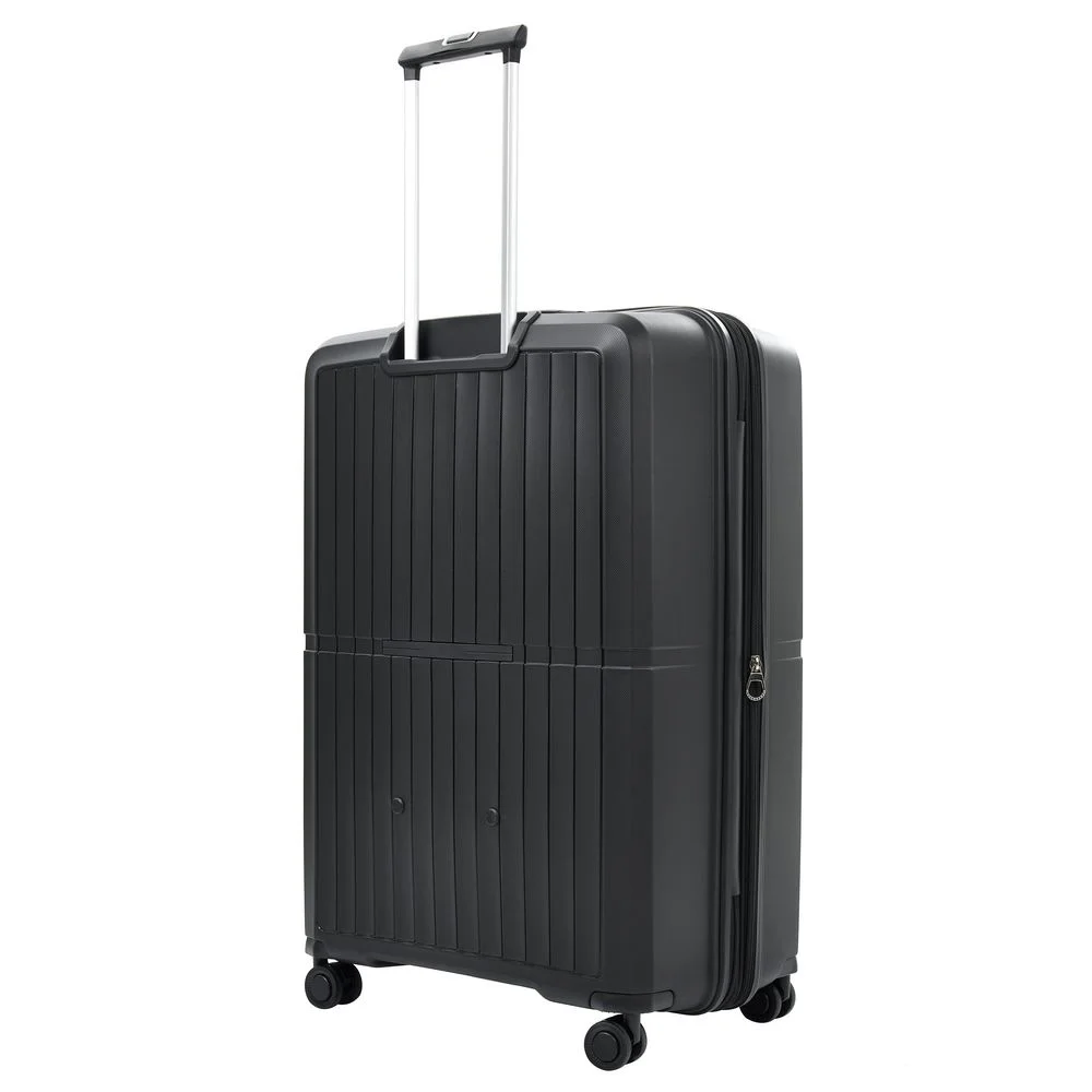 Чемодан Santiago L черный - фото 3