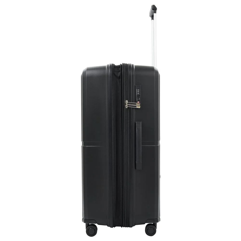 Чемодан Santiago L черный - фото 5