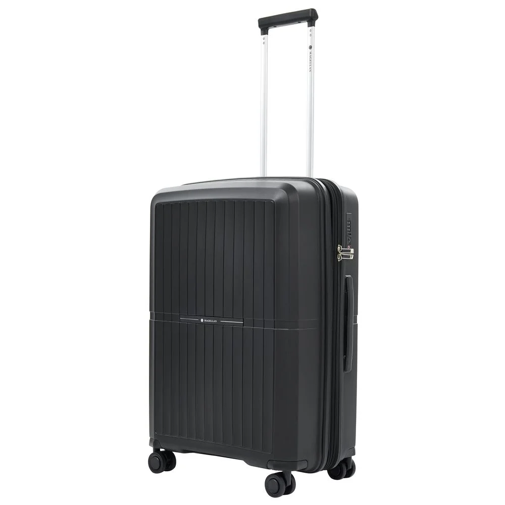 Чемодан Santiago M черный - фото 2