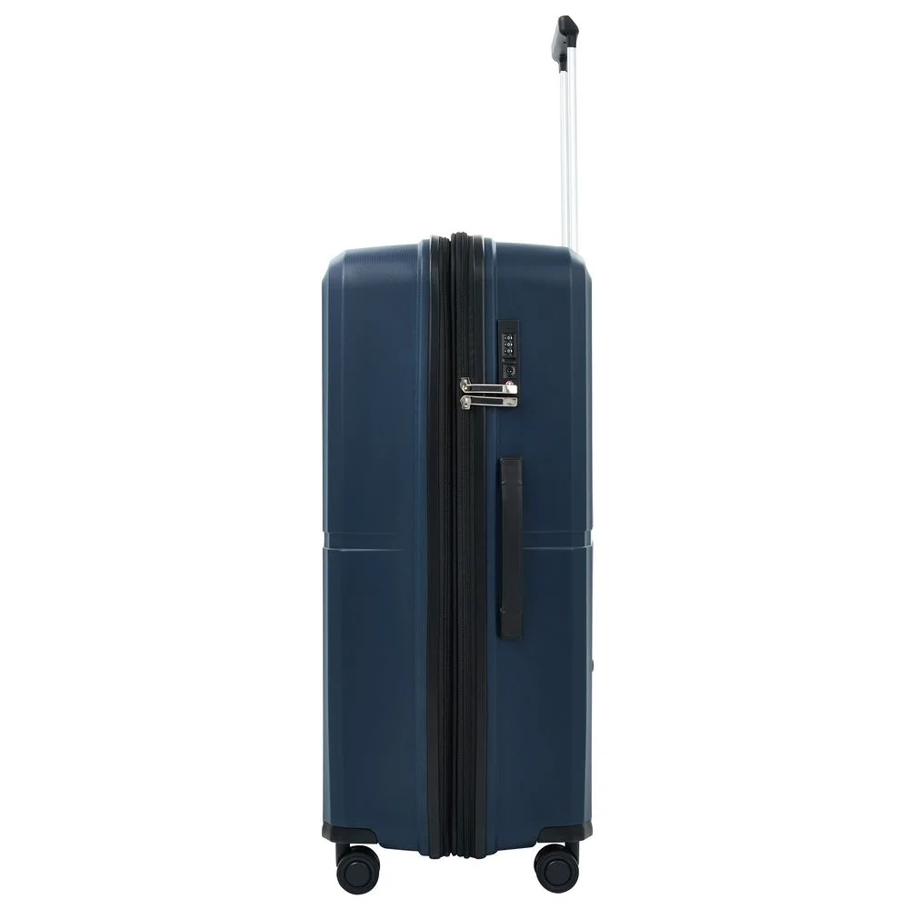 Чемодан Santiago L темно-синий - фото 4