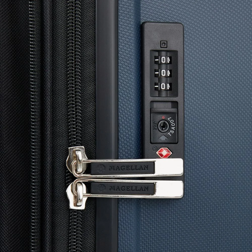 Чемодан Santiago L темно-синий - фото 6