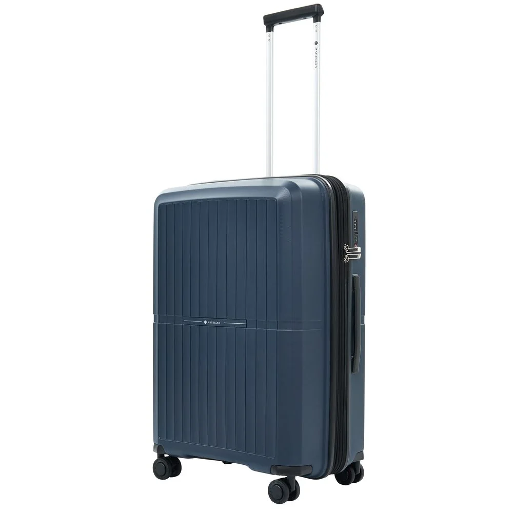 Чемодан Santiago M, темно-синий - фото 2